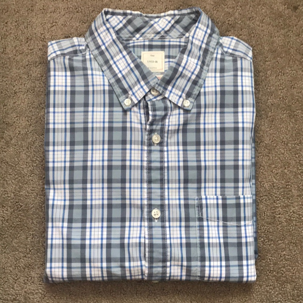 GAP men’s button down shirt